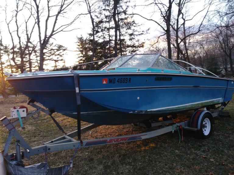 1973 19 foot Searay boat